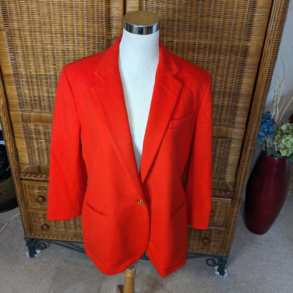 Ralph Lauren Textured Knit Blazer SIZE 14